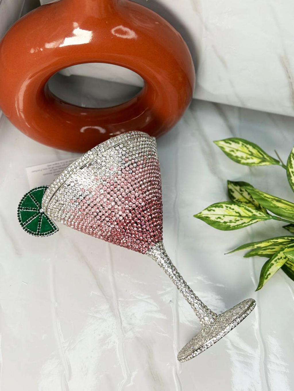 Sparkle Martini Luxe Clutch