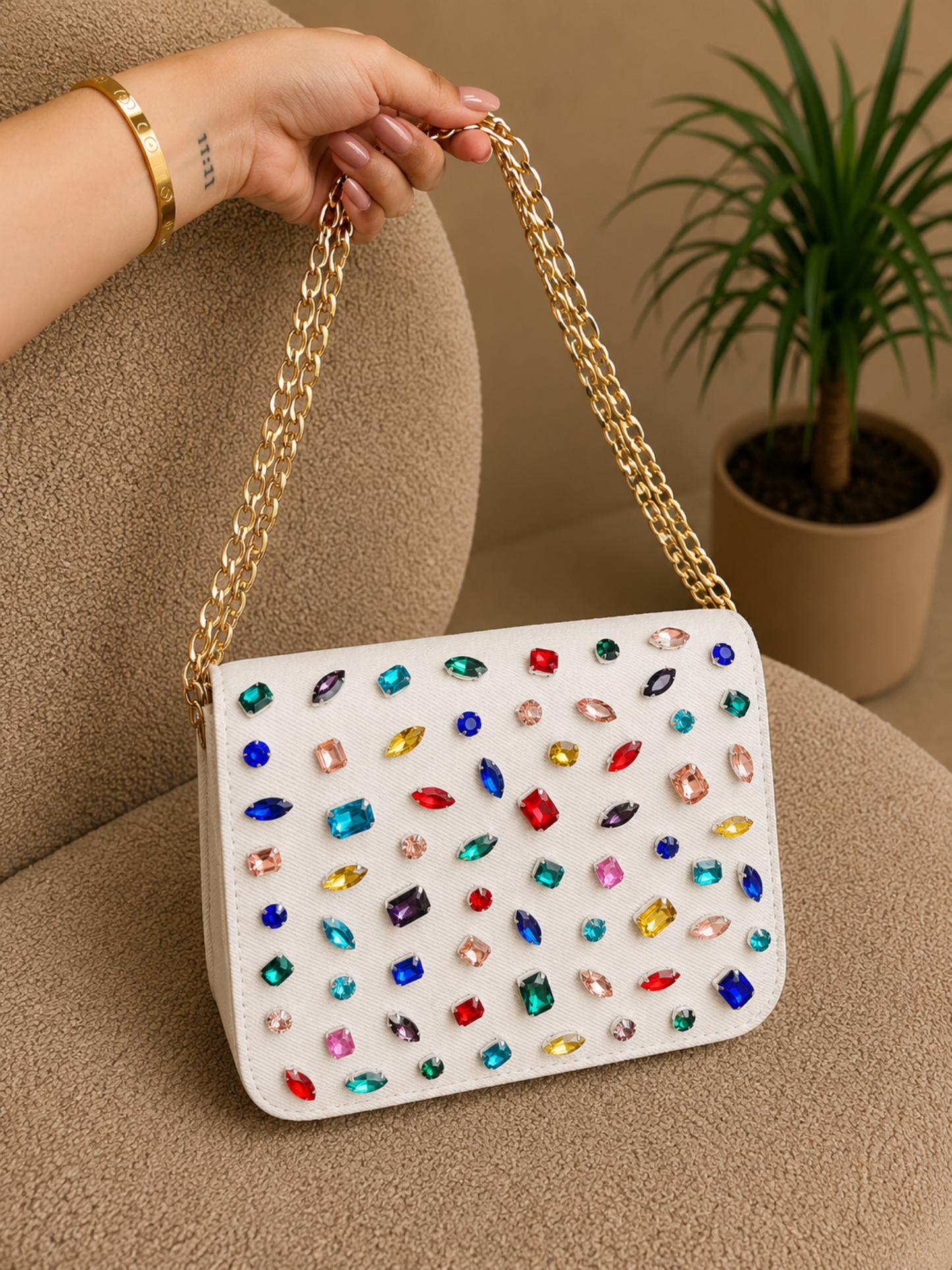 Prism Flap Bag