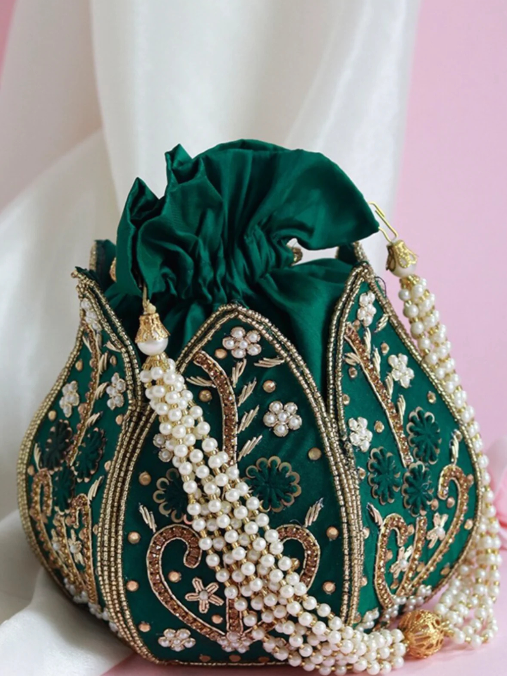 Blooming Lotus Potli