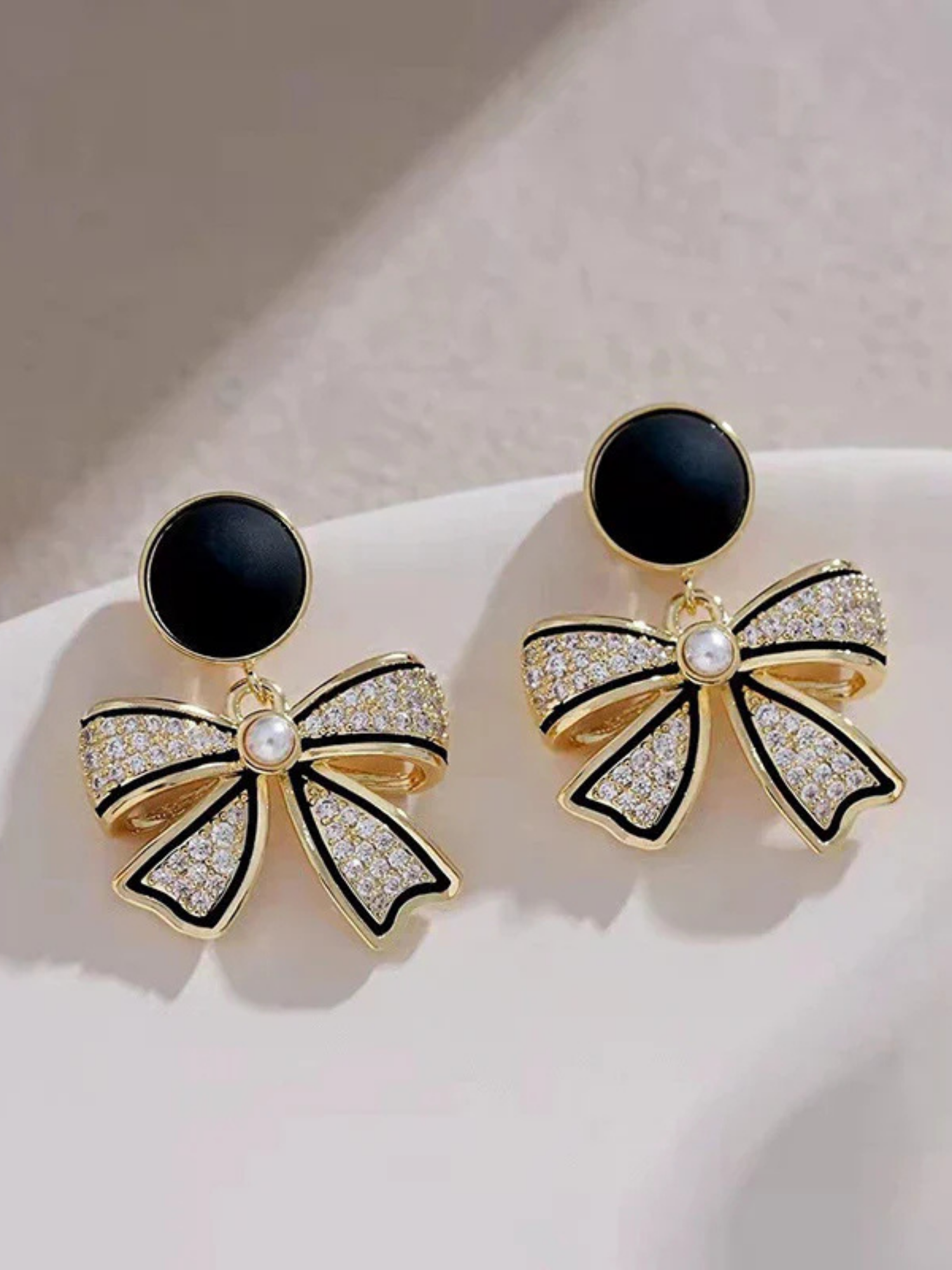 Velvet Bow Earrings