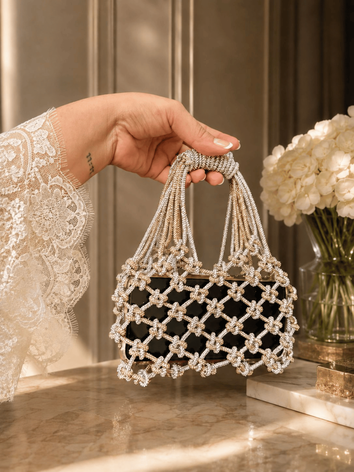 Crystal Lattice Mobile Sling