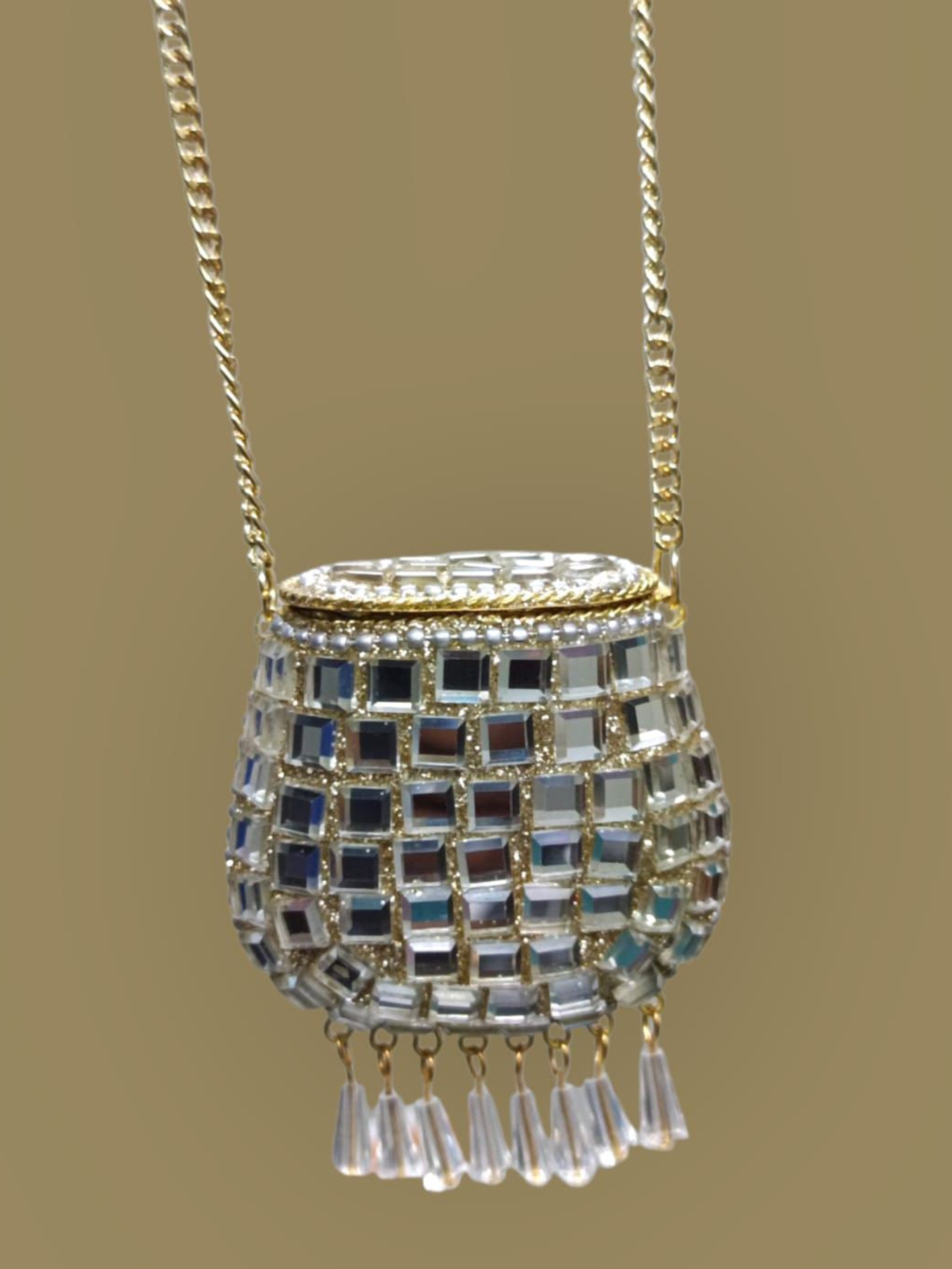 Zareen Mirror Mini Potli Bag