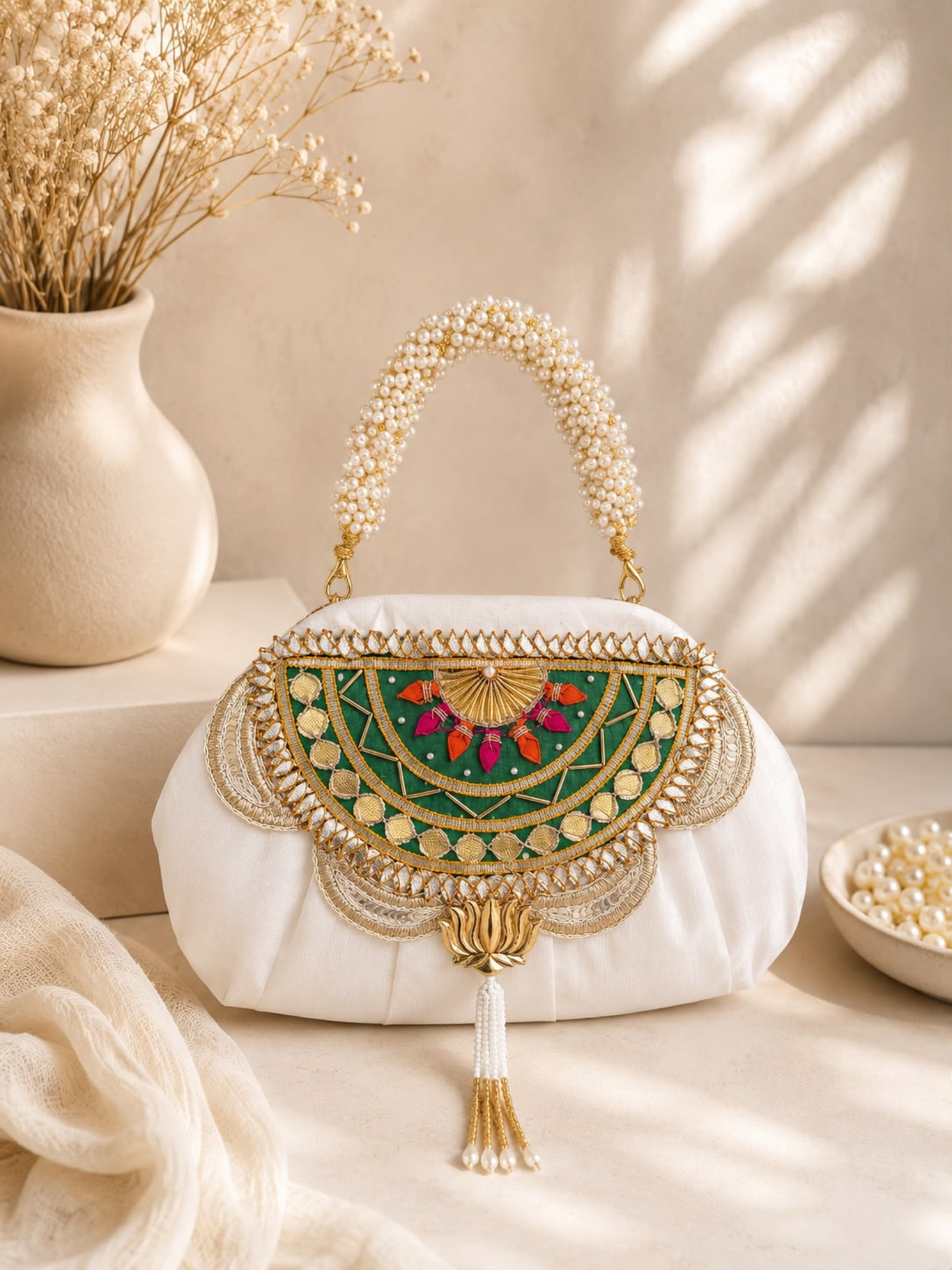 Rajwada Gota Batua Bag