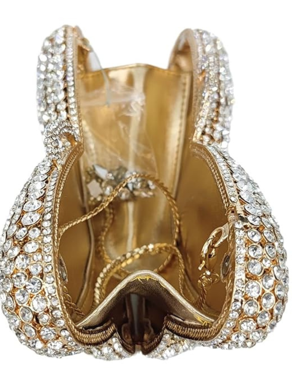 Butterfly Bloom Crystal Clutch