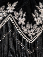 Noir Fringe Potli