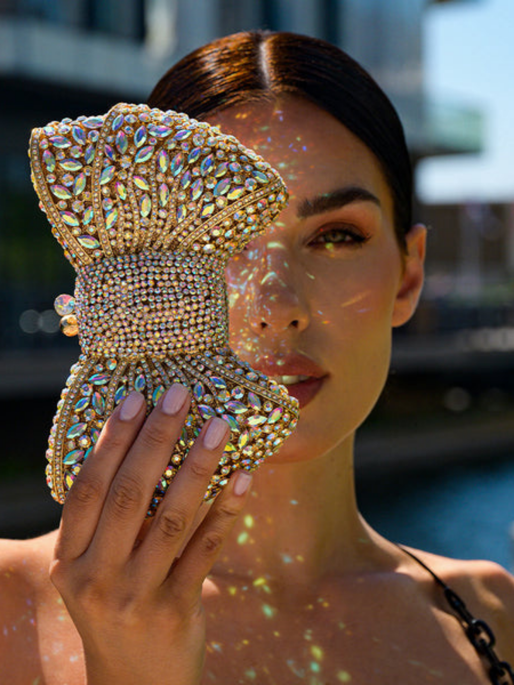 Celestial Knot Crystal Clutch