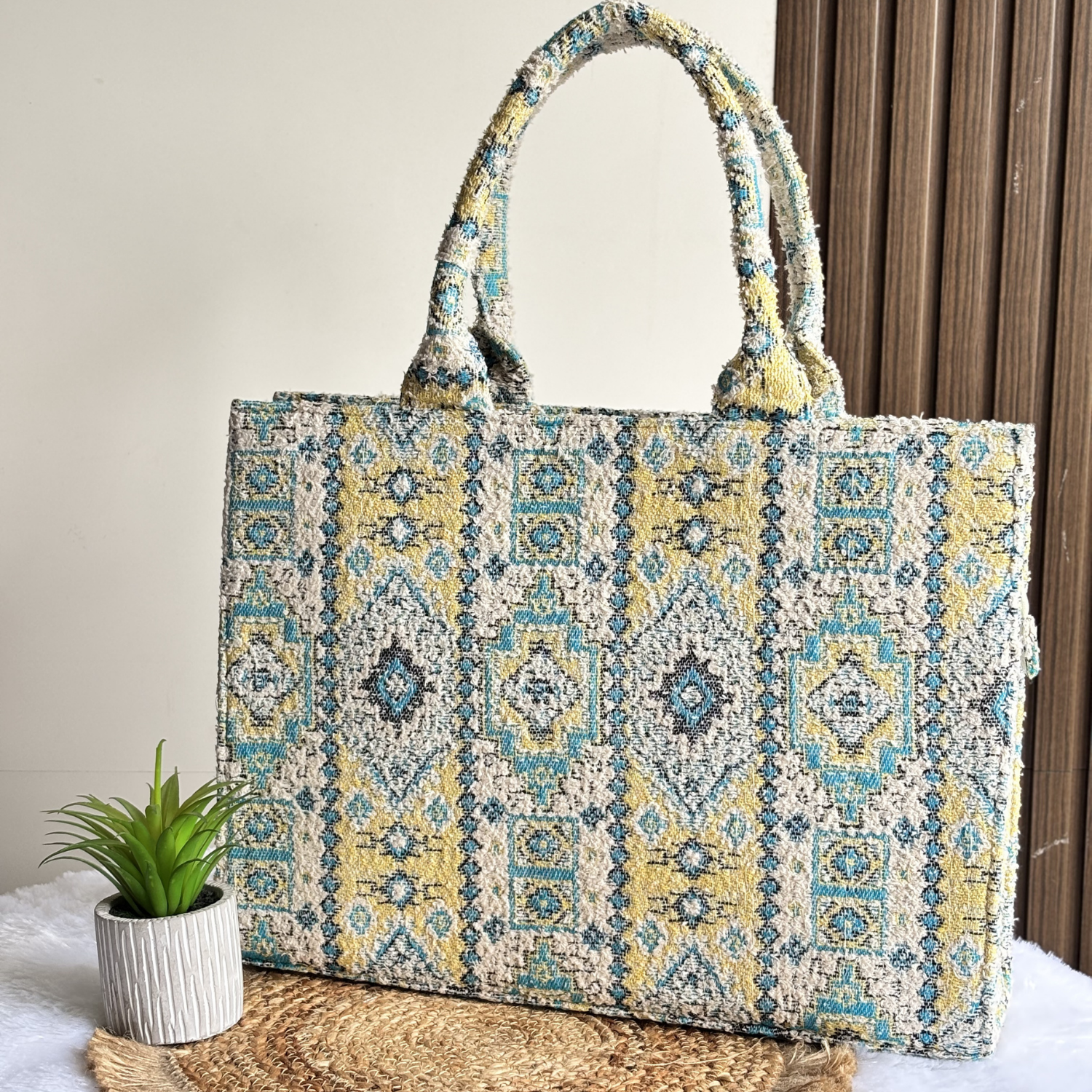 Tuscany Weave Large Tote