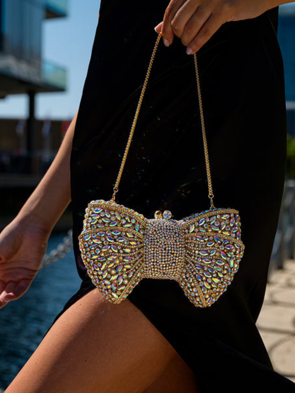 Celestial Knot Crystal Clutch