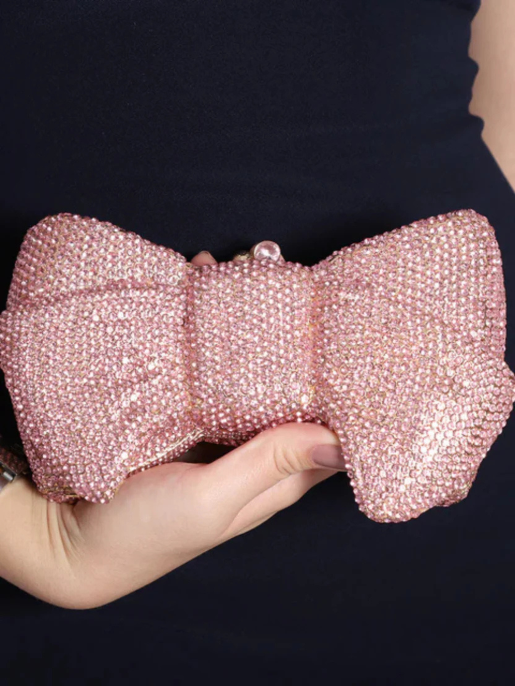 Ribbon Crystal Bag