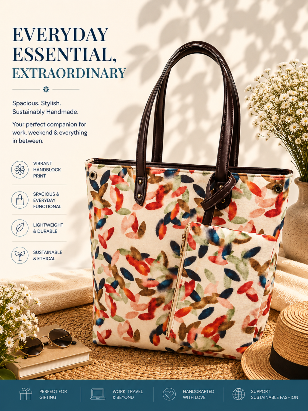 Autumn Brush Everyday Tote