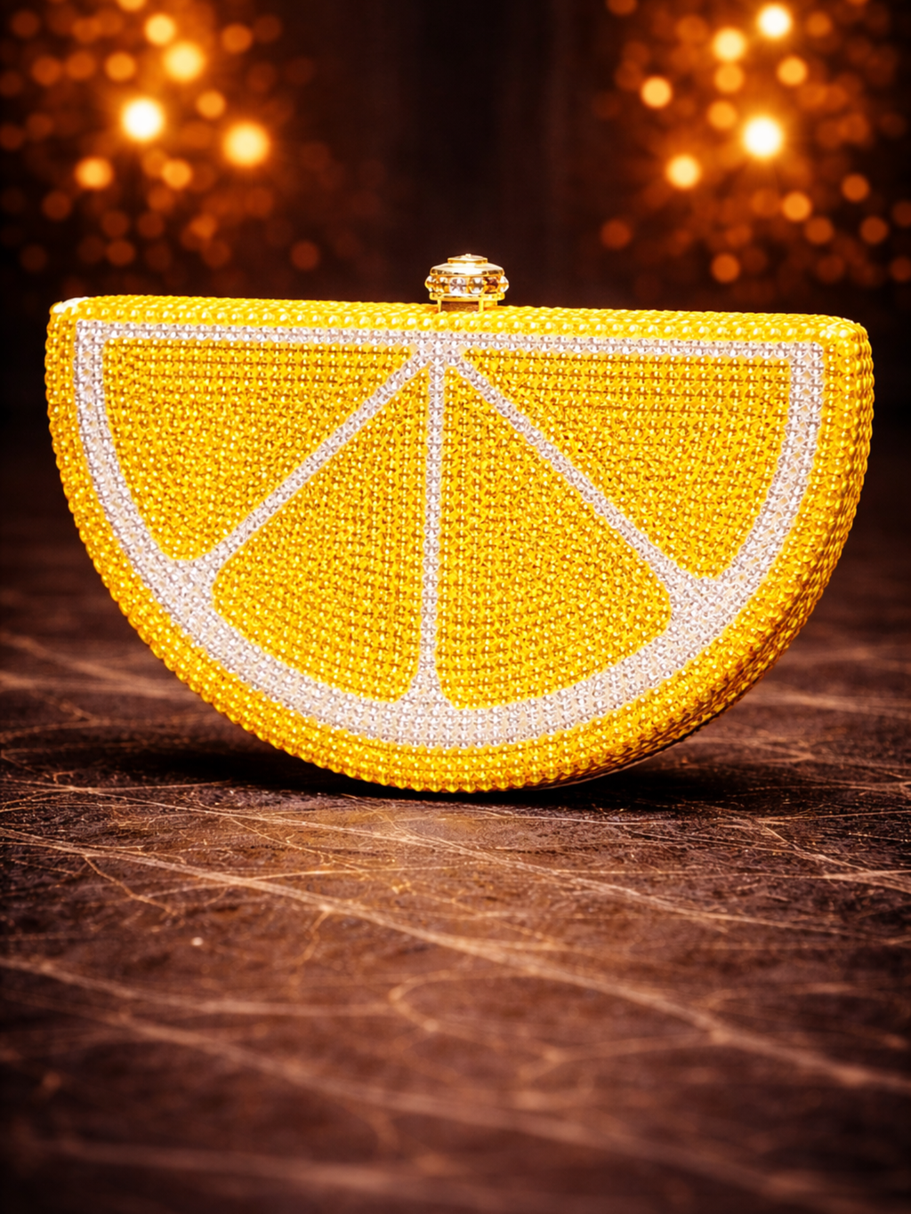 Crystal Watermelon Clutch