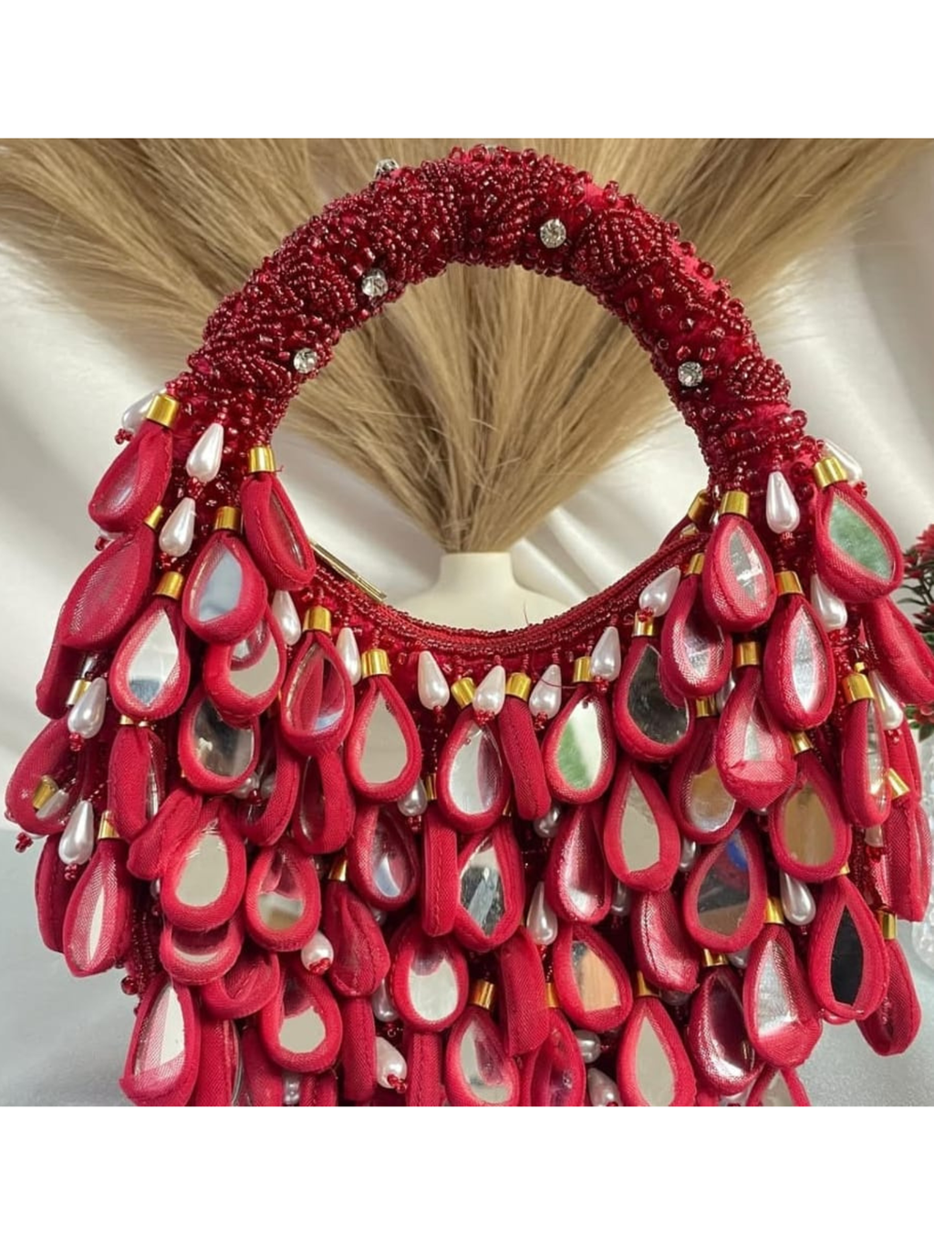 Jewel Drop Mirror Bag