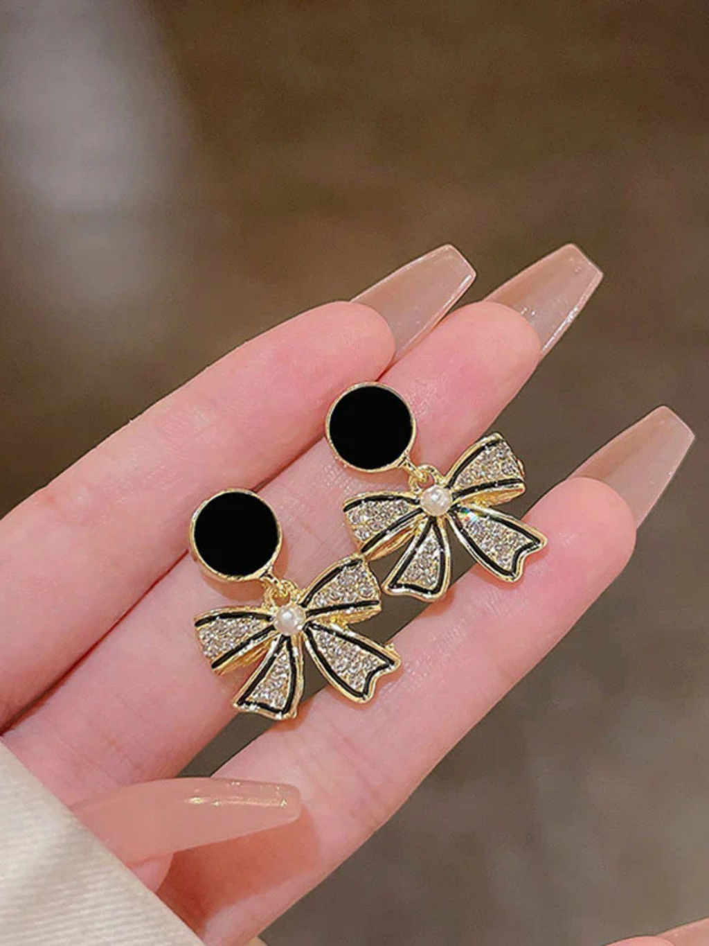 Velvet Bow Earrings