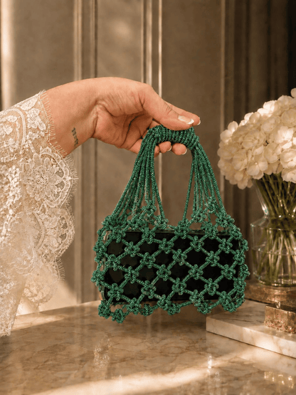 Starry Spark Rhinestone Mobile Sling