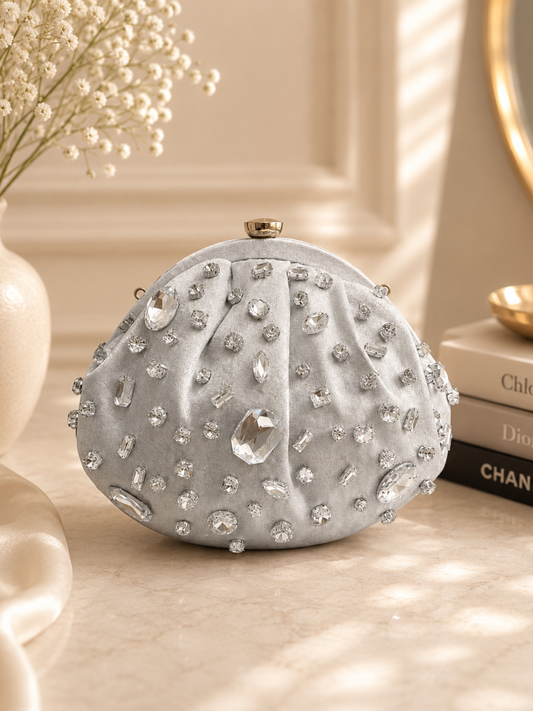 Velvet Stardust Cloud bag