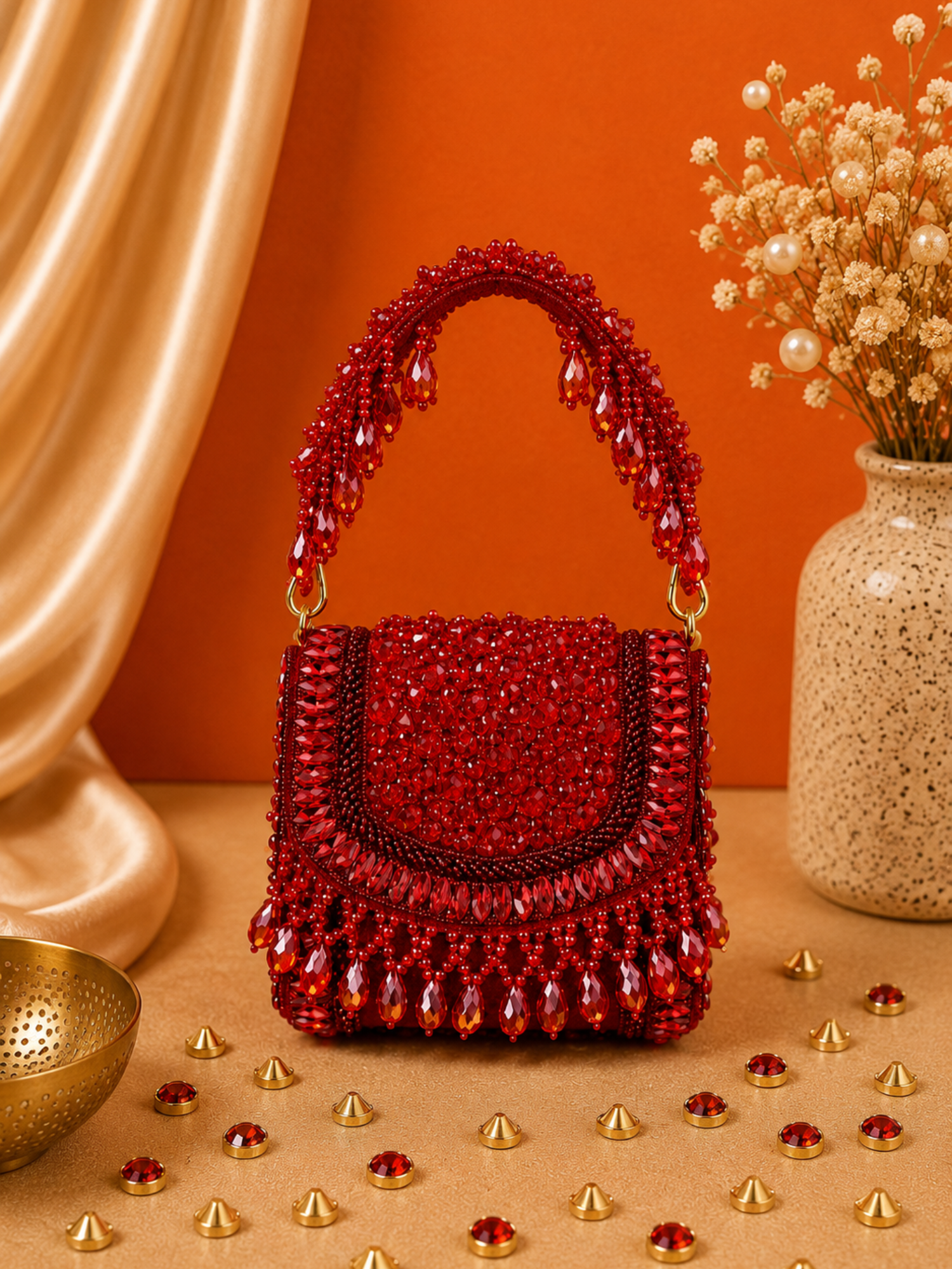 Pearl Noor Mini Clutch