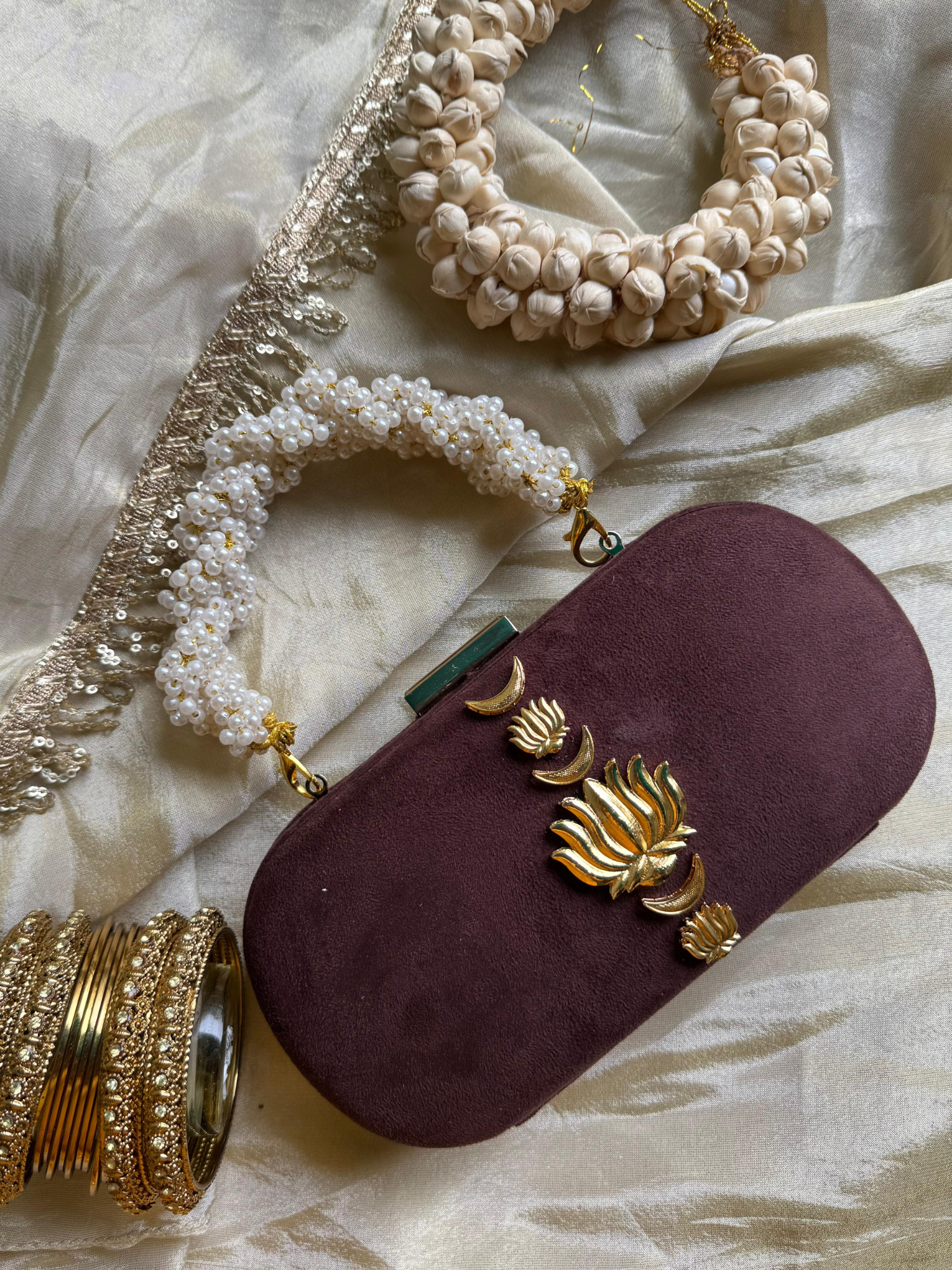 Maharani Kundan Clutch