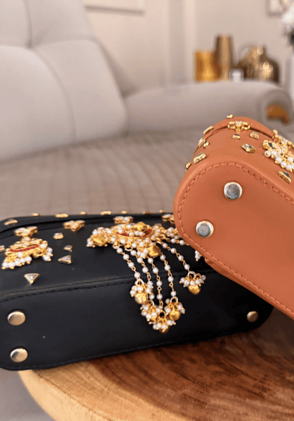 Aira Kundan Vanity Bags
