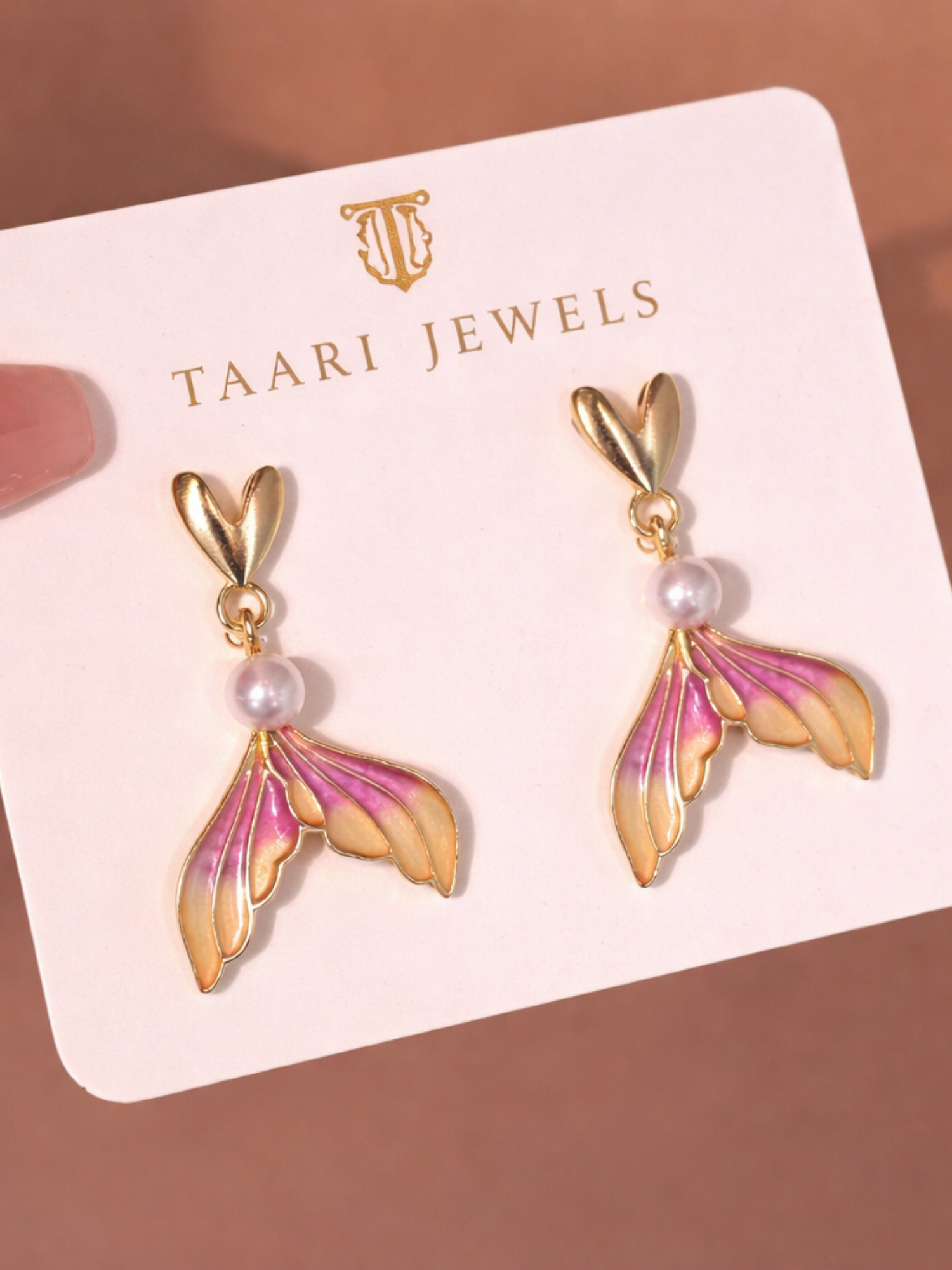 Mermaid Pearl Drop Earrings