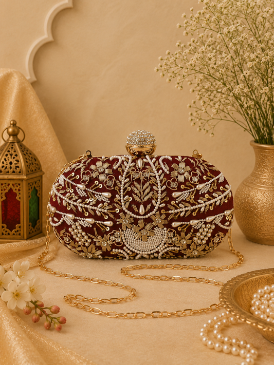 Timeless Treasure Clutch