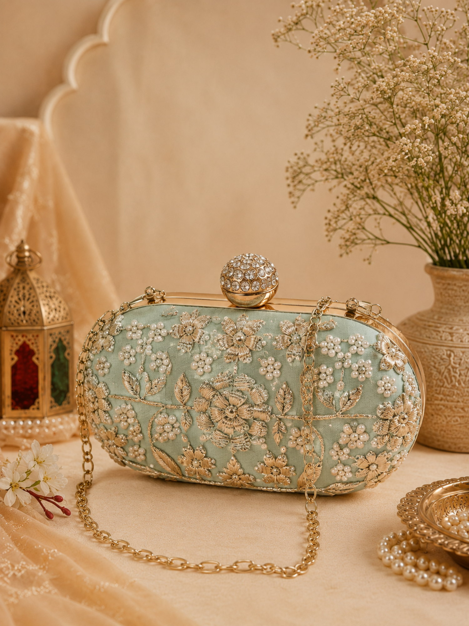 Timeless Treasure Clutch