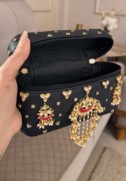 Aira Kundan Vanity Bags