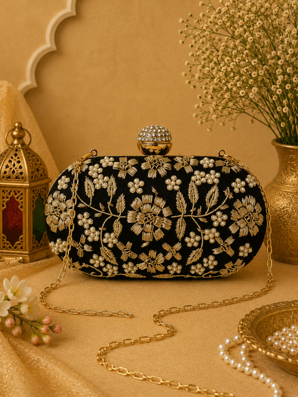 Timeless Treasure Clutch