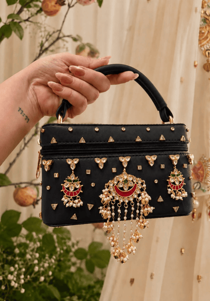 Aira Kundan Vanity Bags