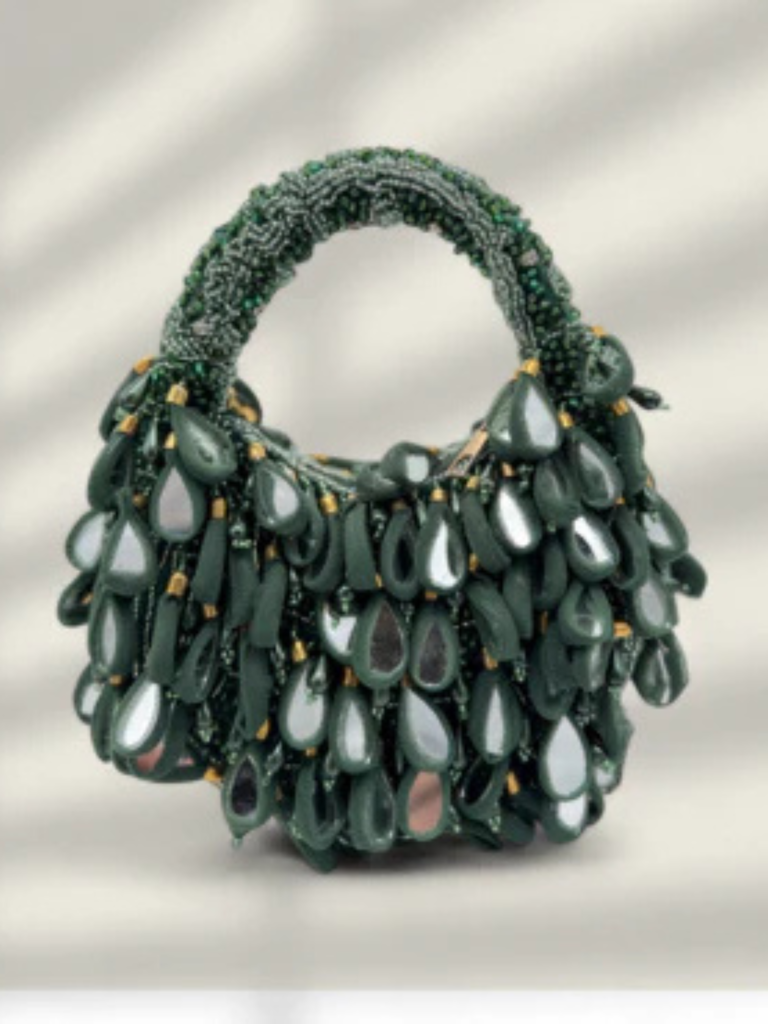 Jewel Drop Mirror Bag