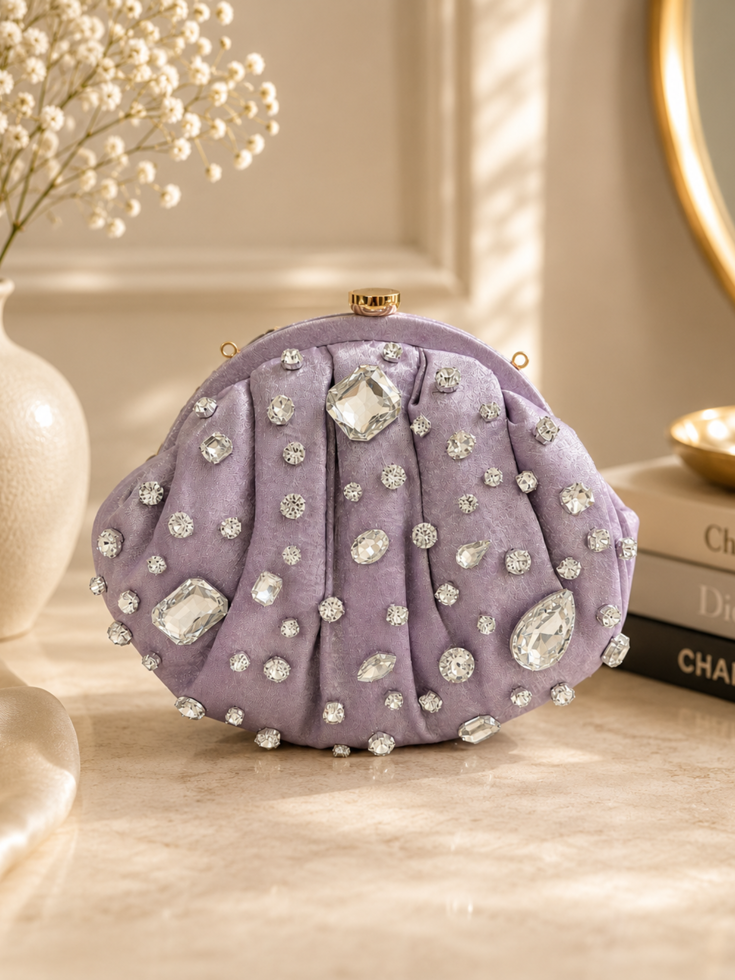 Velvet Stardust Cloud bag
