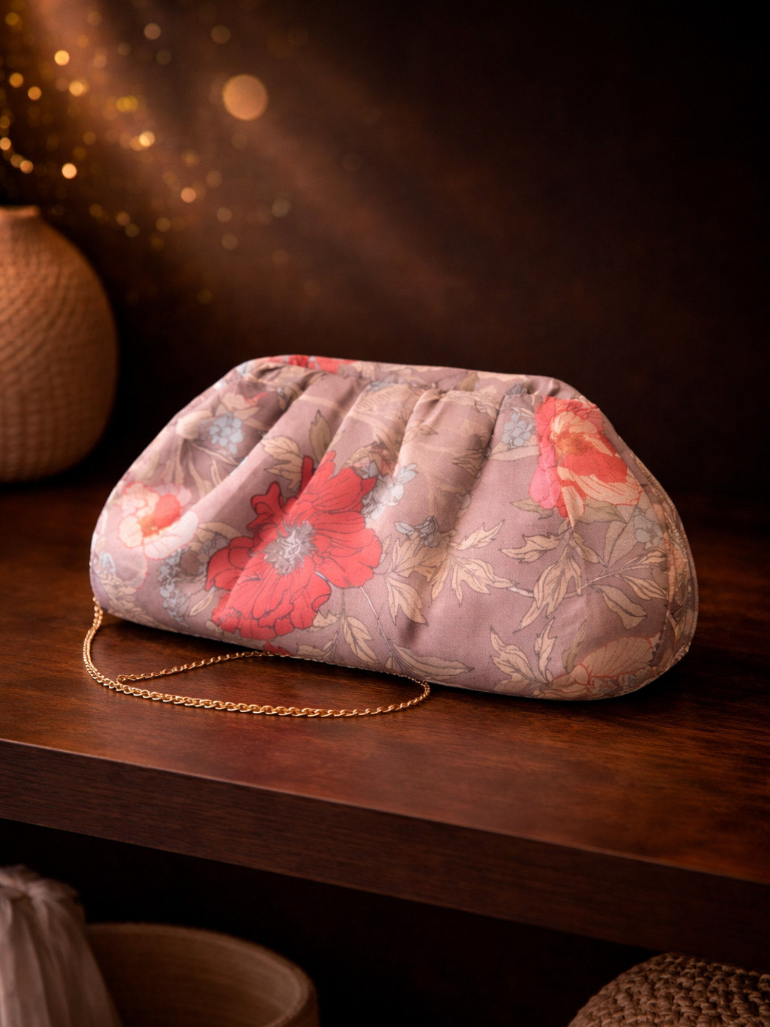 Vintage Bloom Cloud Bag