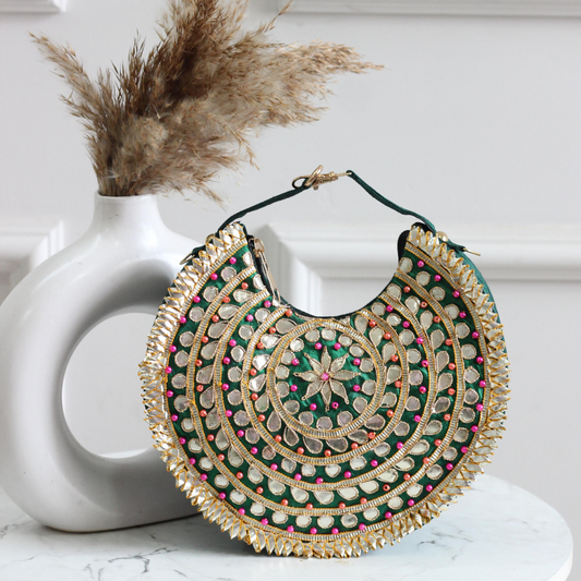 Zehra Crescent Bag