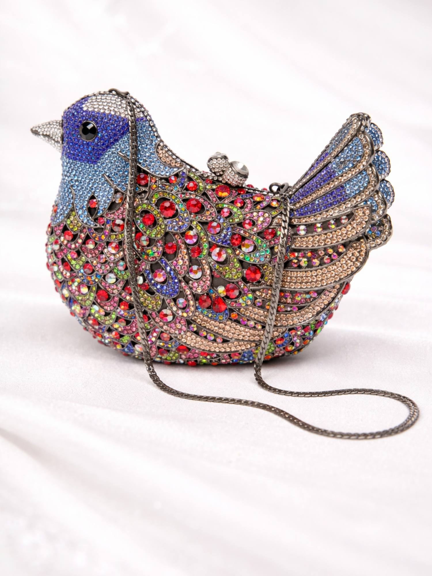 Gilded Sparrow Evening Clutch