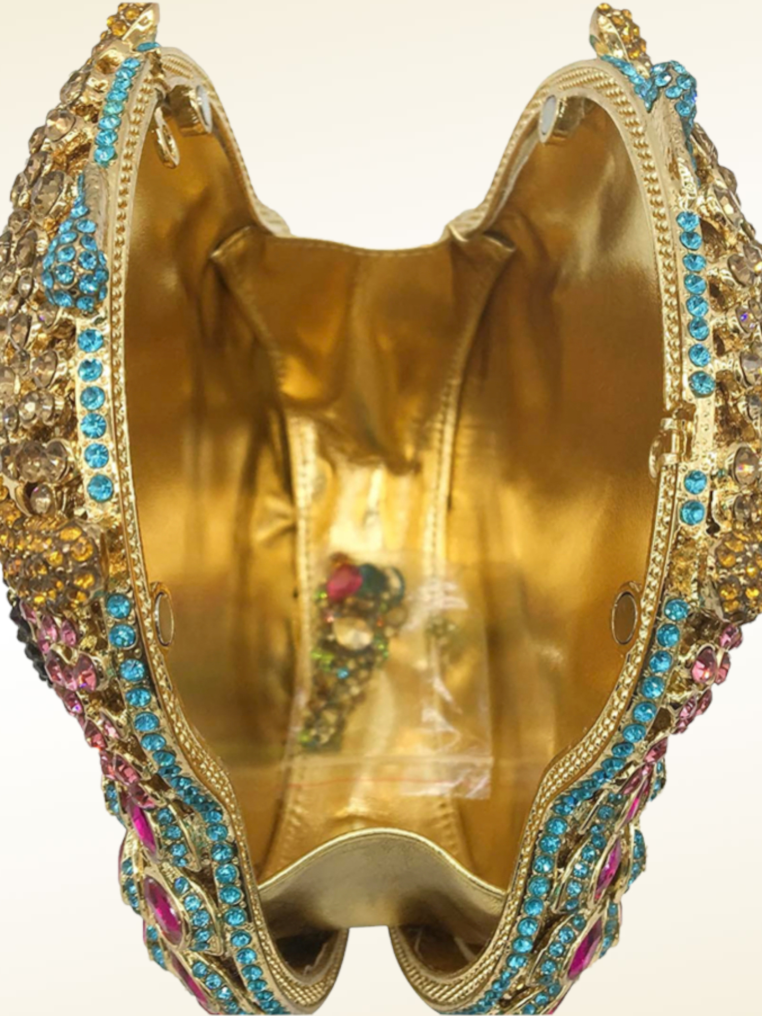 Mystic Owl Crystal Clutch