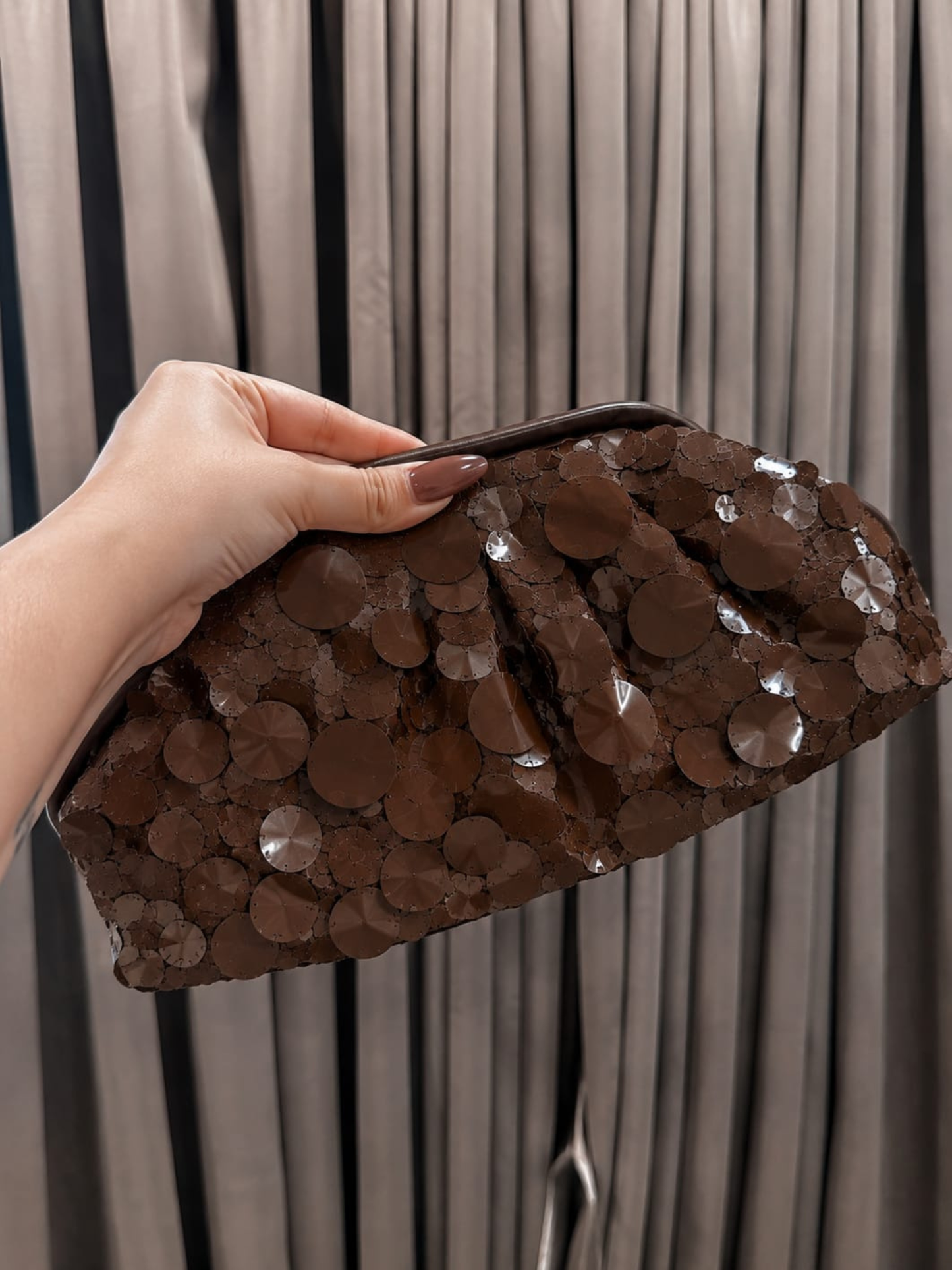 Mermaid Sequin Cloud Clutch