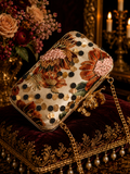Blush Bloom Lotus Clutch