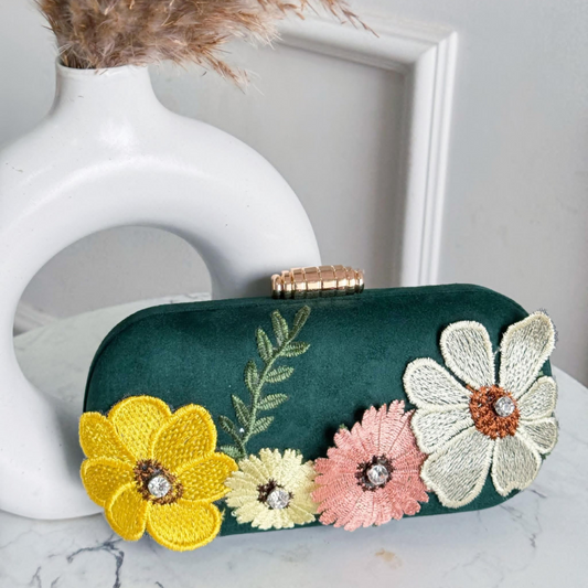 Bloom Theory Floral Clutch