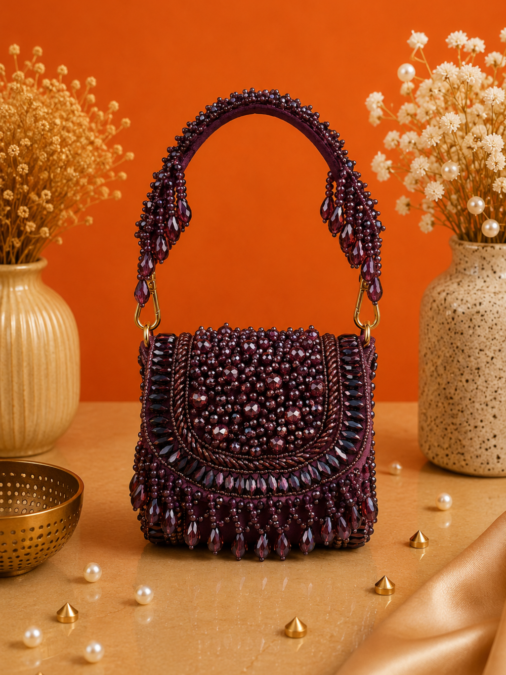 Pearl Noor Mini Clutch