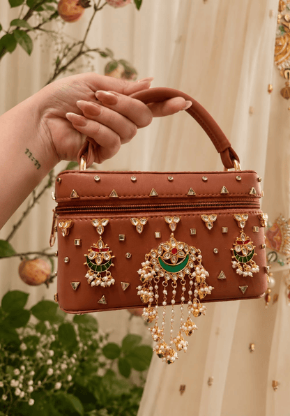 Aira Kundan Vanity Bags