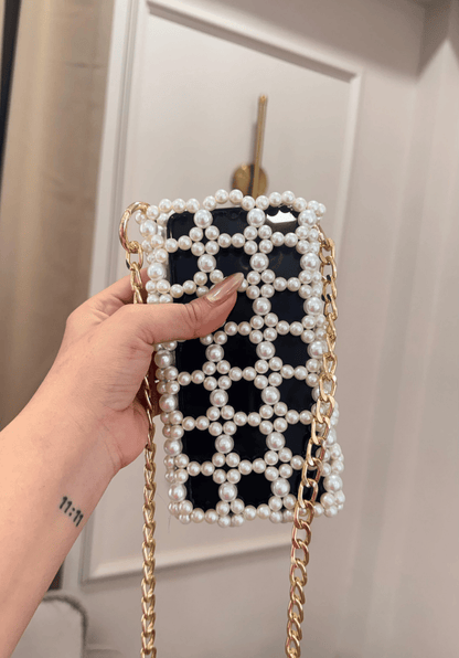 Pearl Beaded Mobile Sling
