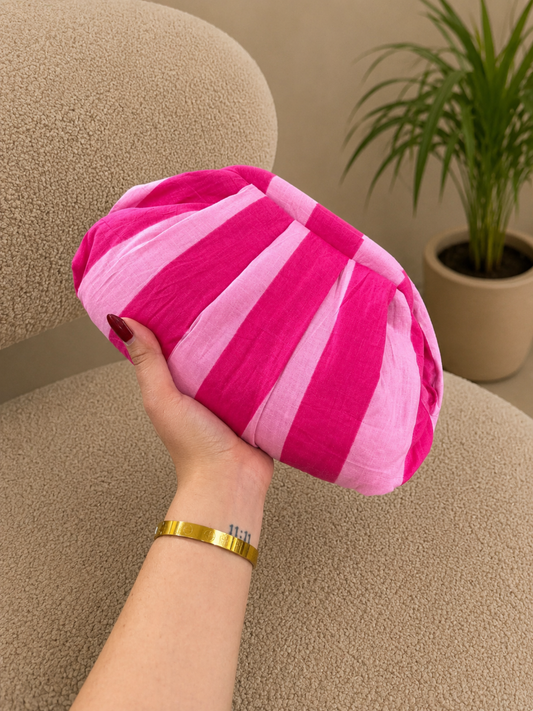 Candy Stripe Cloud Bag