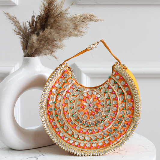 Kesari Noorani Crescent Bag
