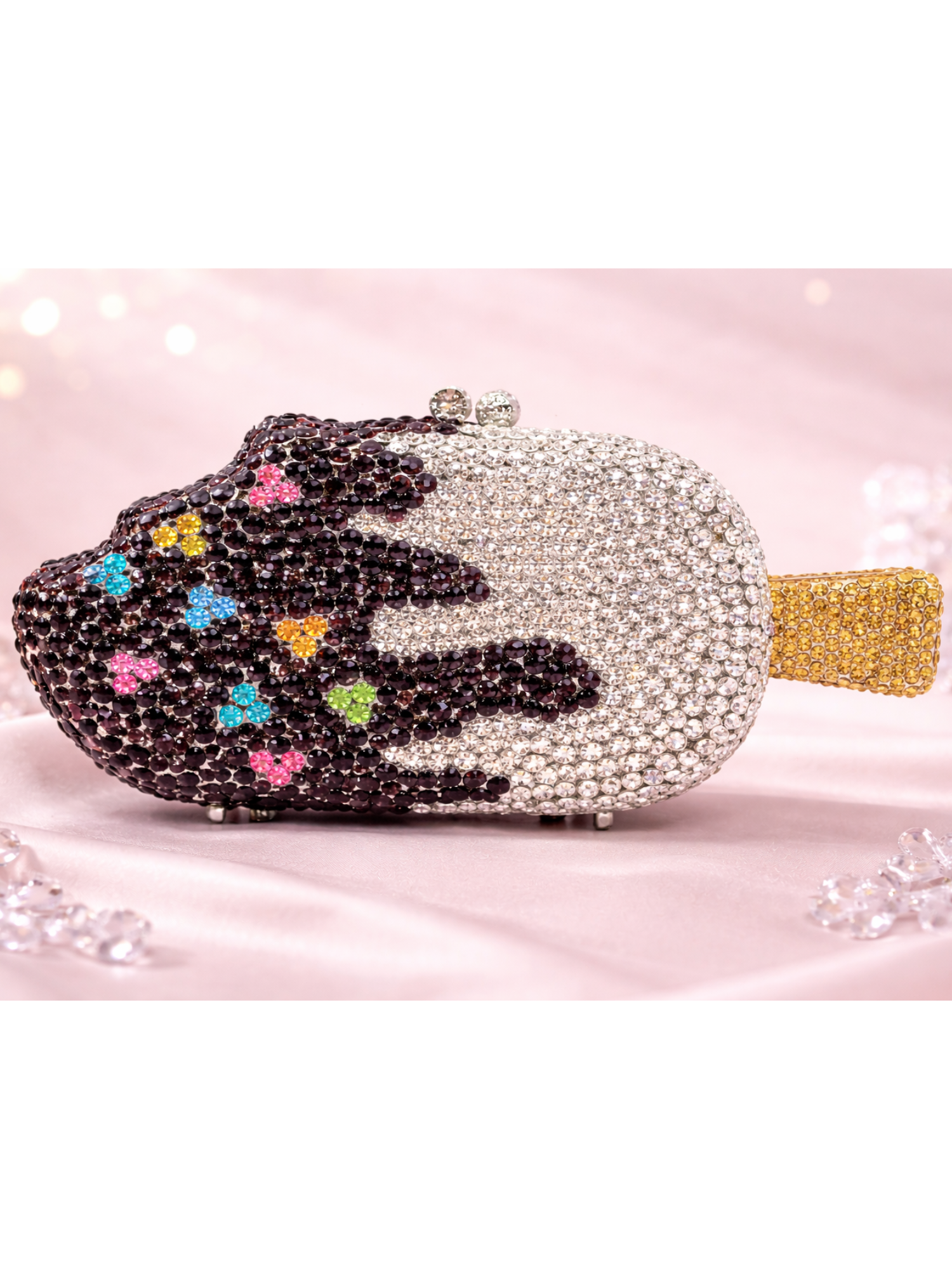 Sugar Rush Crystal Clutch