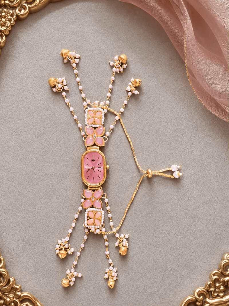 Blush Bloom Kashmiri Watch