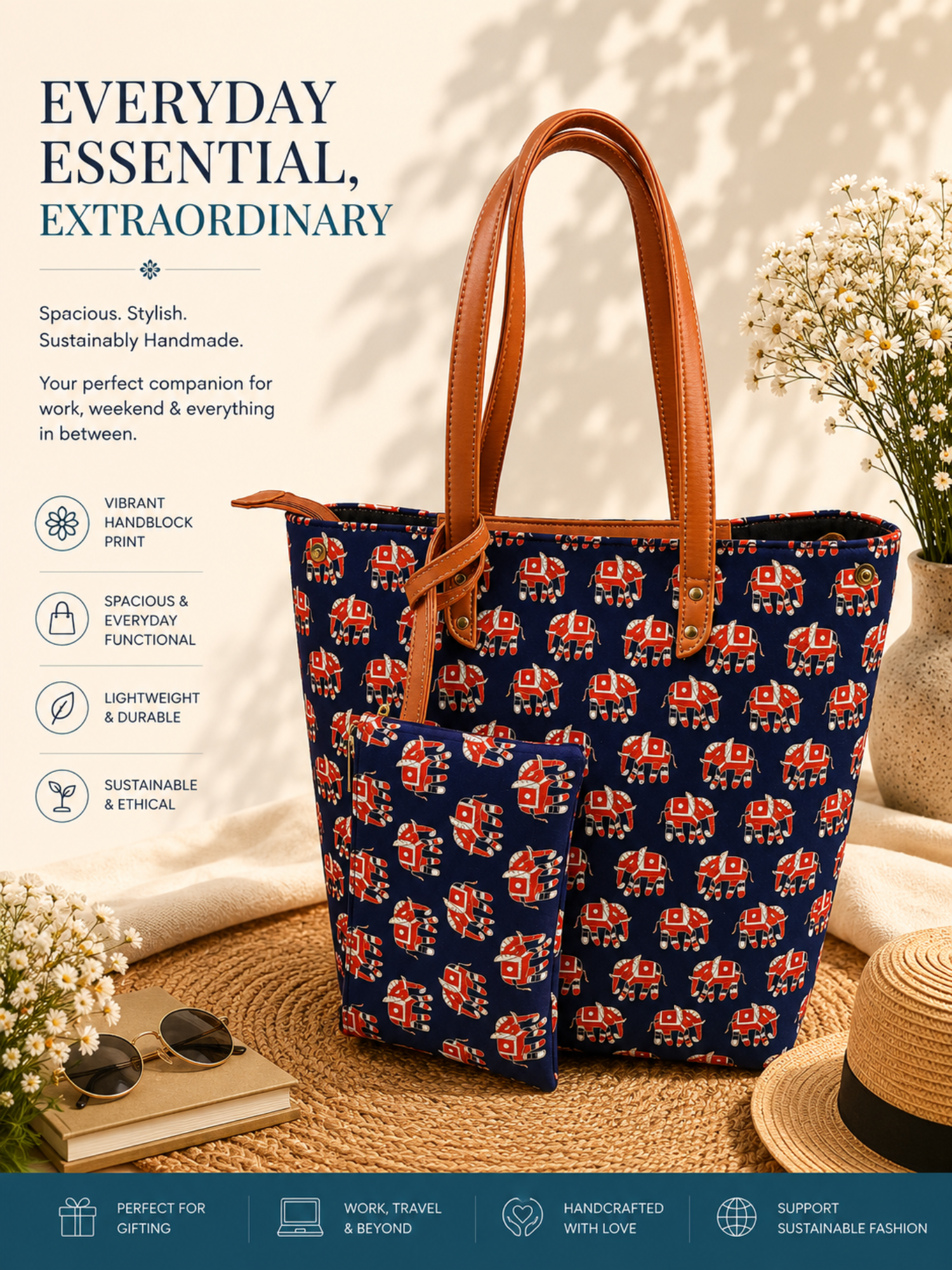 Royal Caravan Everyday Tote