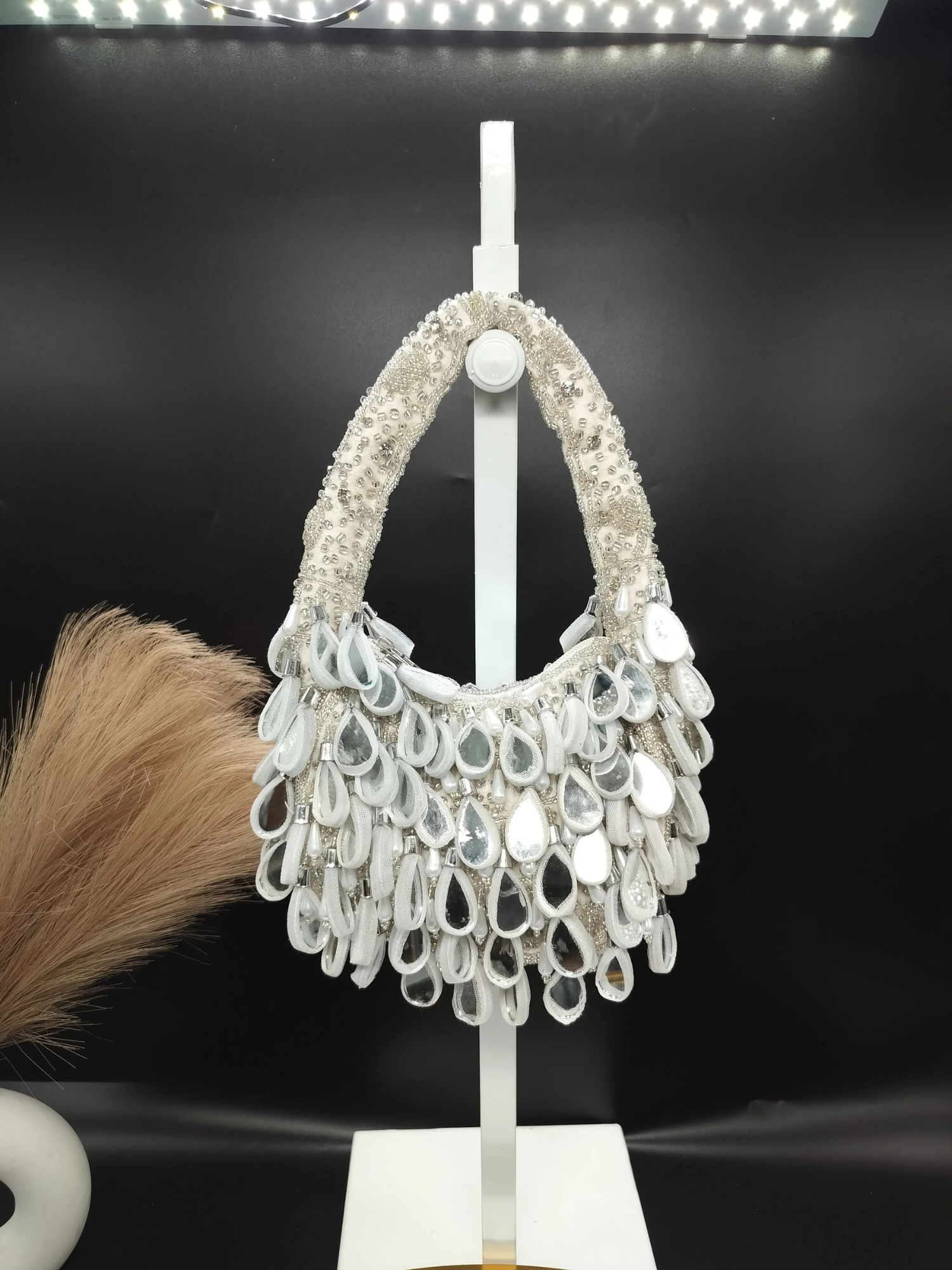 Jewel Drop Mirror Bag