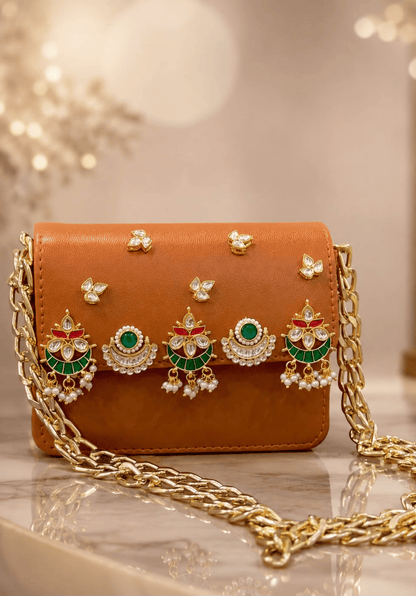 Rani Kundan Mini Bag