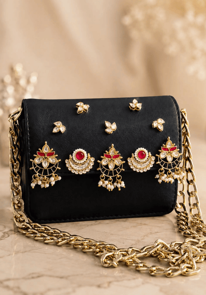 Rani Kundan Mini Bag
