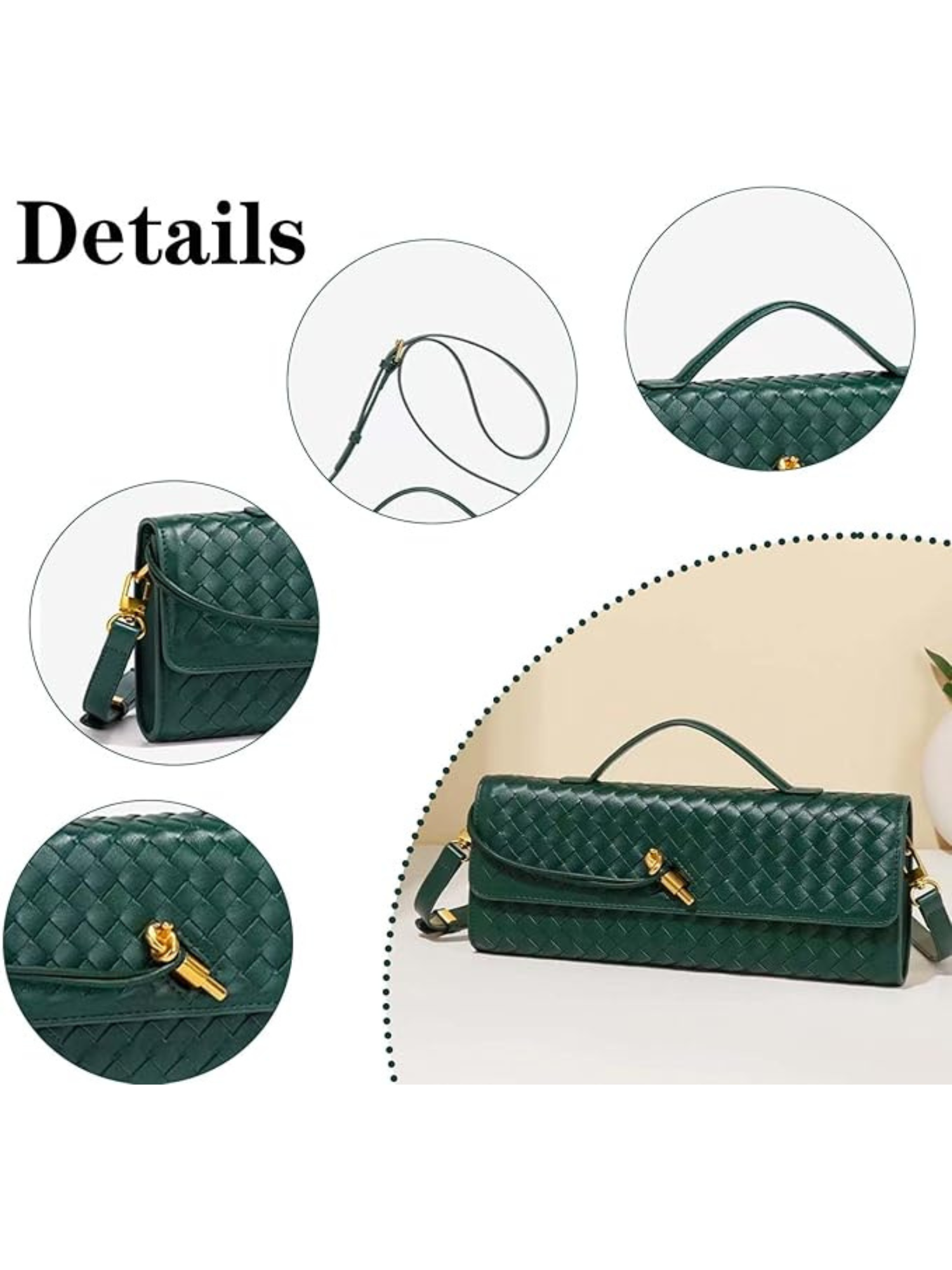 Verona Weave Clutch (7 Colors)