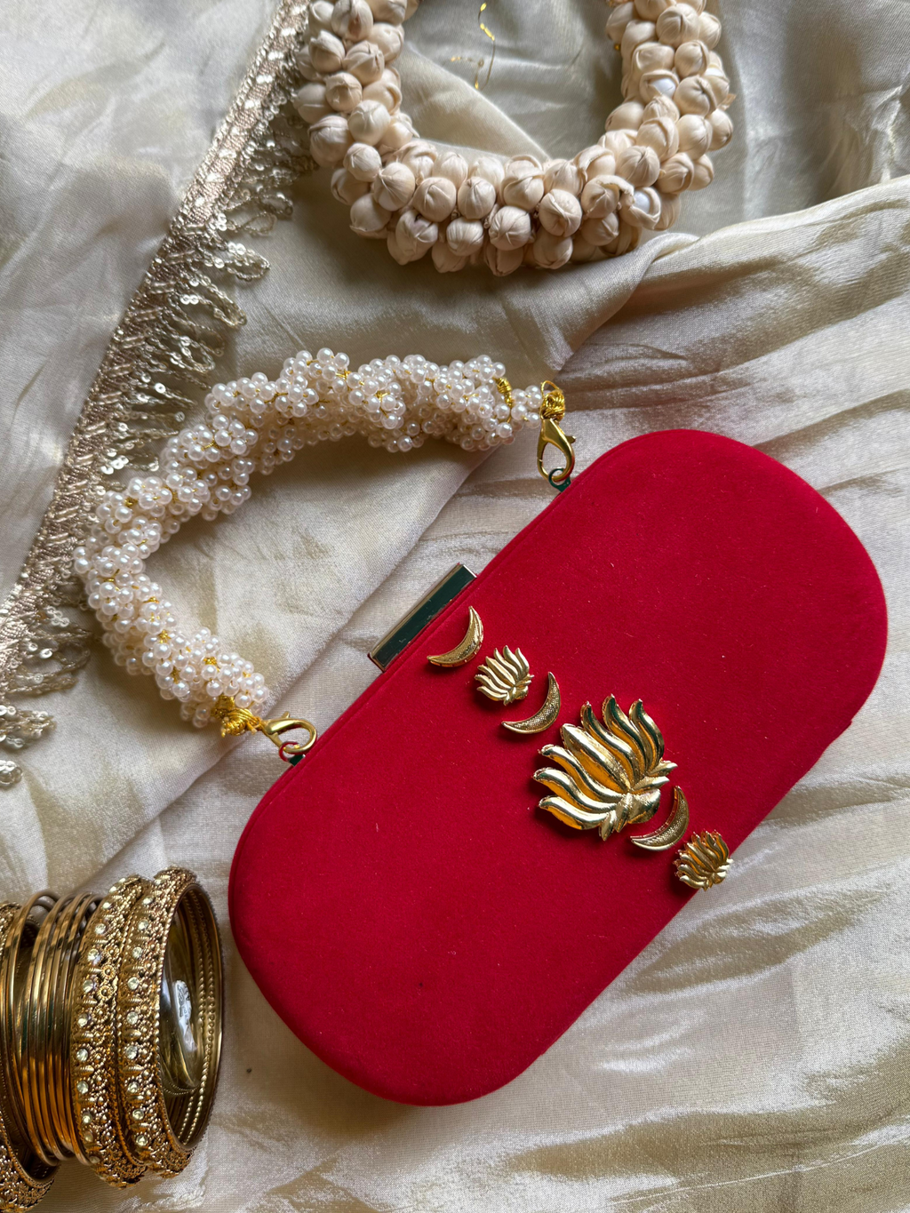 Maharani Kundan Clutch